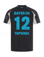 Bayer Leverkusen Edmond Tapsoba #12 Tredjedrakt 2024-25 Korte ermer